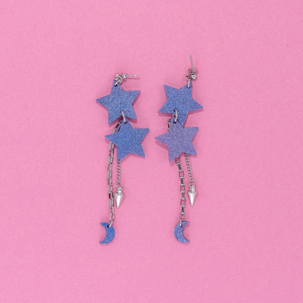 ⭐️ Holographic Lilac Selina Earrings⭐